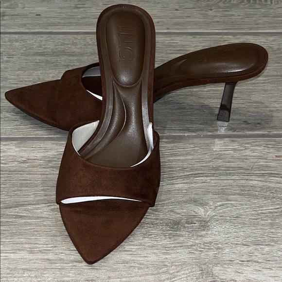 INC International Concepts Basaariaf 2 3/4” heel in Dark Roast Color size 6.5 - Picture 7 of 9